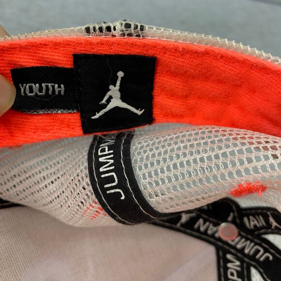 Michael Jordan Flight Air SnapBack‎ Adjustable Hat Turquoise & Orange Youth - Picture 7 of 9